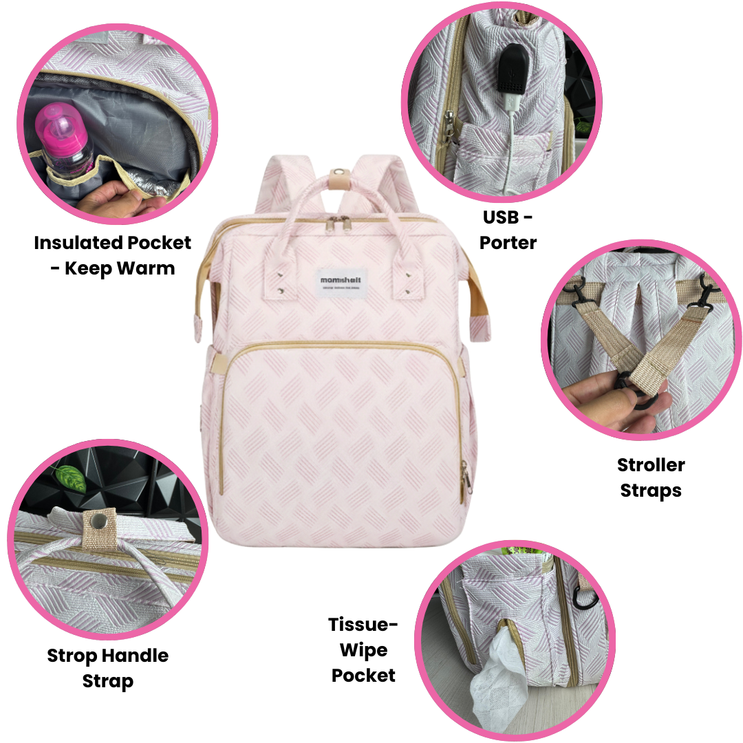 Luxe 3-in-1 Diaper Backpack