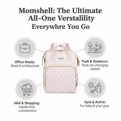 Luxe 3-in-1 Diaper Backpack