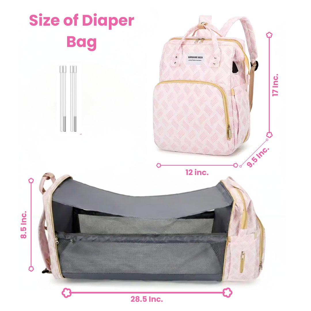 Luxe 3-in-1 Diaper Backpack