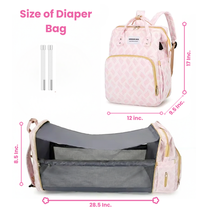 Luxe 3-in-1 Diaper Backpack